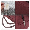 Unique Bargains Reusable Insulated Lunch Box with Zip Closure, Leakproof Foldable for Work Office Picnic - 4 of 4