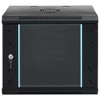 Aghana Digitals 9U Wall-Mountable Network Cabinet with Lockable Glass Door, IP20, 19" Equipment - 3 of 4