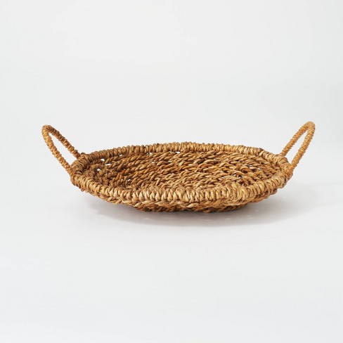 Woven Tray with Handle - Threshold™ designed with Studio McGee - image 1 of 4