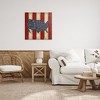 Stupell Industries United States Map on Stripes, 30" x 30" - 2 of 4