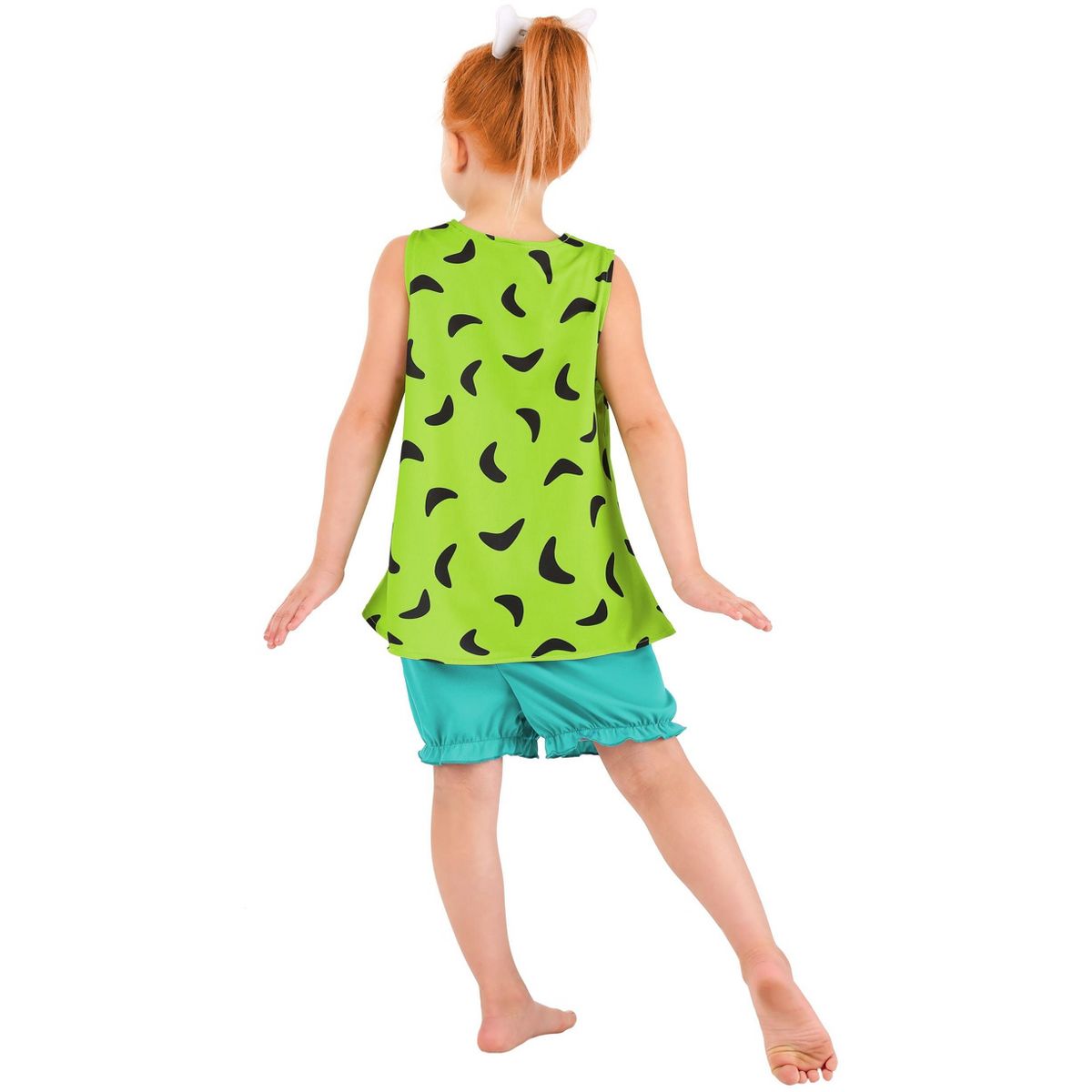 HalloweenCostumes.com Flintstones Pebbles Costume for Girls, Baby Cavewoman Costume for Bedrock Cosplay Party - thumbnail 3