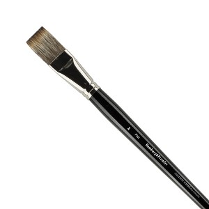 Creative Mark Hamburg Premiere Professional Oil Painting Brushes - Flat Oil Paint Brush - Handmade in Germany, Natural & Synthetic Hair Blend, Long - 1 of 4