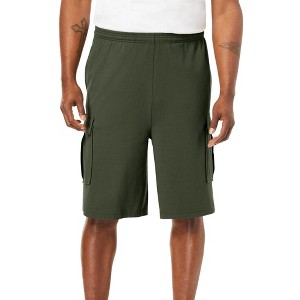 KingSize Lightweight Jersey Cargo Shorts - 1 of 4