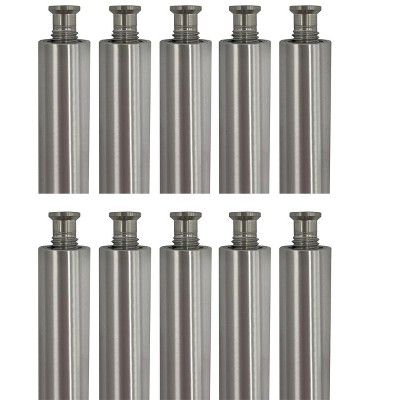 Poolzilla 10” Aluminum Tube with Stainless Steel Anchor for Pool Cover Installation