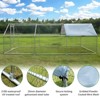 Large Metal Chicken Coop Chicken Pen with Waterproof and Anti-UV Cover Walk-in Poultry Cage Chicken Runs - 2 of 4