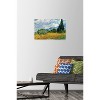 Trends International Wheat Field with Cypresses Unframed Wall Poster Prints - 2 of 4