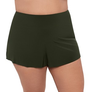 Aqua Green, Women's Beach Short - 1 of 3