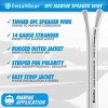 InstallGear 12 Gauge Tinned OFC Heavy Duty Boat Marine White Speaker Wire 50 FT - 3 of 3