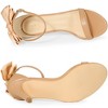 Allegra K Women's Bow Back Ankle Straps Stiletto High Heel Sandals - 4 of 4