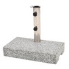 vidaXL Parasol Base Grey Granite Medium Heavy Weight Endurance - 2 of 4