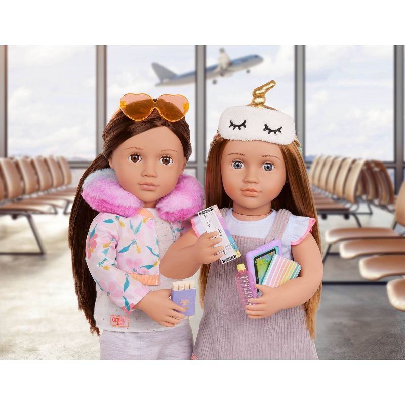 Our Generation Over the Rainbow Luggage Accessory Set for 18&#34; Dolls, 4 of 8
