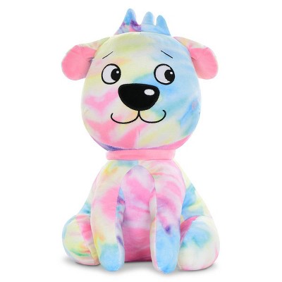 Photo 1 of *NEW** 2 Scoops Pastel Tie Dye Dog Shaped Plush