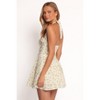 Petal and Pup Thornton Mini Dress - Yellow Floral - 3 of 4