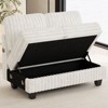 Belffin Corduroy Fabric Loveseat Module for Modular Sectional Couch for Living Room 2 Seater Modular with Storage - 4 of 4