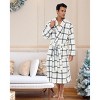 ADR Plush Fleece Men's Robe, Soft Cozy Warm Men's Bathrobe, Bath Robe - 2 of 4