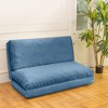 NicBex Bean Bag Chair Large Folding Matress Sofa with Foam Filling with Removable and Machine Washable Cover for Living Room, Bedroom - 2 of 4