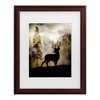 Trademark Fine Art -LightBoxJournal 'Mystic Deer' Matted Framed Art - 2 of 3