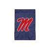 Evergreen University of Mississippi Garden Applique Flag- 12.5 x 18 Inches Outdoor Sports Decor for Homes and Gardens - image 2 of 2