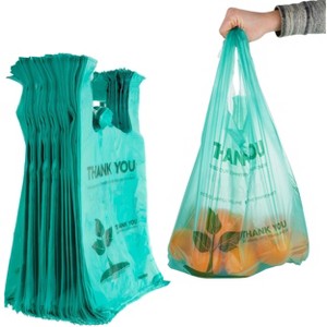 Stock Your Home Reusable Eco-Friendly Grocery Bags (100 Count) - 1 of 4