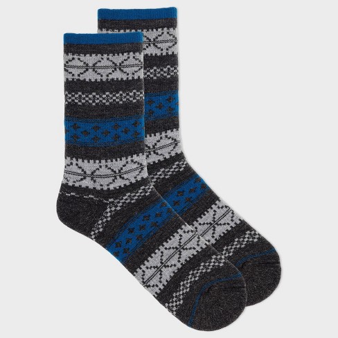  Mens Fuzzy Slipper Socks Super Soft Cozy Fluffy Winter Warm  Sleeping Socks (2 Black 2 Dark Blue 2 Gray) One Size : Clothing, Shoes &  Jewelry