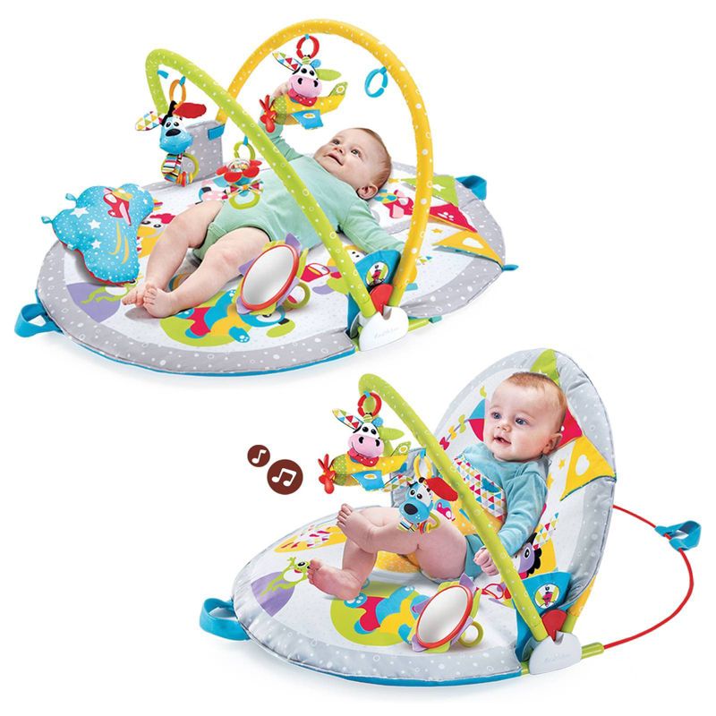 Yookidoo Gymotion Lay to Sit-Up Play 3-Stage Activity Gym, 4 of 12