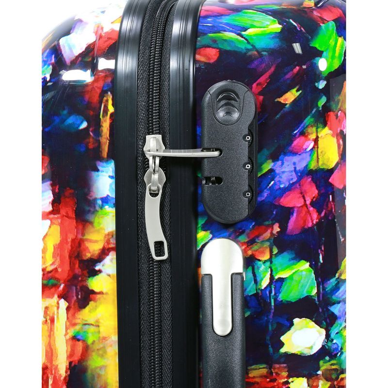World Traveler 2-Piece Carry-On Hardside Spinner Luggage Set - Paris Nights, 5 of 10