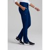 Barco One - Women's Uplift 5-Pocket Knit Waistband Tapered Leg Scrub Pant - 3 of 4