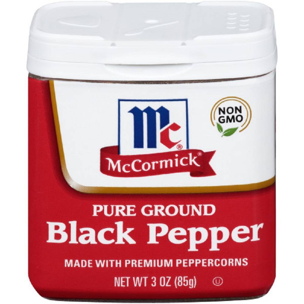 UPC 052100050300 product image for McCormick Pure Ground Black Pepper - 3oz | upcitemdb.com