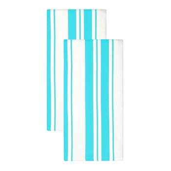 2pk Cotton Flat Weave Striped Kitchen Towels - Threshold™ : Target