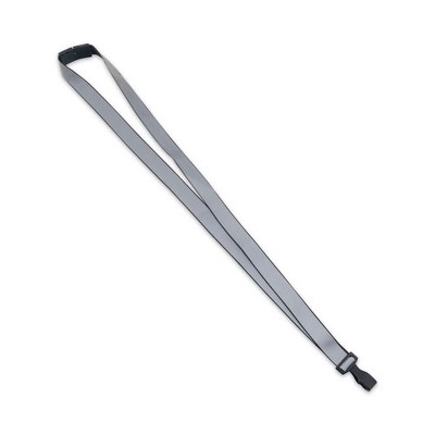 Advantus Deluxe Safety Lanyards, Metal J-Hook Style, 36" Long, Black, 24/Box