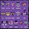 Joyfy 16pcs Pumpkin Halloween Stickers for Decorating,Jack O Lantern Pumpkin Stickers for Kids Halloween Party Favors,Game Activities,School Gifts - 4 of 4