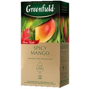 Greenfield Spicy Mango Oolong Tea 25 teabags 37.5g - Perfect for a Tropical Escape - 1 of 1