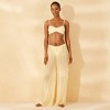 Women's Chiffon Swim Cover Up Cargo Pants - Wild Fable™ - 3 of 4