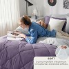 Bedsure Comforter Set - 7 Pieces Reversible Bed Set for All Seasons, Bed in a Bag with Down Alternative Comforter, Sheets, Pillowcases & Shams - 3 of 4