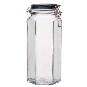JoyJolt® Airtight Glass Storage Jars, 2ct.