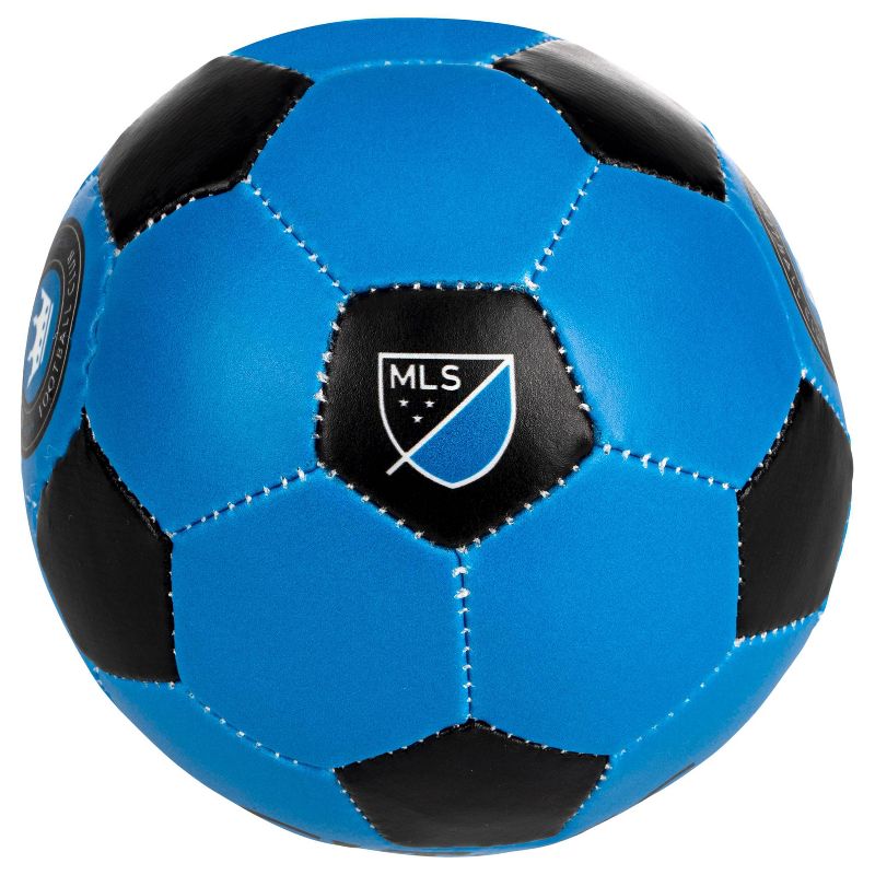 MLS Charlotte FC Softee Ball Size 4&#34; - 3pk, 3 of 7