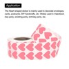 Unique Bargains Self-Adhesive Heart Decorations Sticker for Envelope Wedding 4000 Pcs - 3 of 4