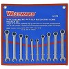 WESTWARD 1LCF4 Ratcheting Wrench Set,Pieces 10 - image 2 of 4