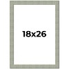 PosterPalooza | Sculpted Blue Picture Frame - UV Acrylic, Foam Board Backing, Hanging Hardware - 2 of 4