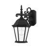 Livex Lighting Hamilton 1 - Light Wall Light in  Black - 3 of 4