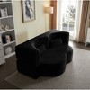78" Folding Sofa Bed, No Assembly Plush Corduroy Couch with 2 Free Pillows for Living Room - 2 of 4
