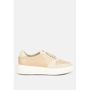 Kjaer Dual Tone Leather Sneakers - 1 of 4