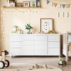 14 Drawer Dresser, 63 Inch Dresser TV Stand with Power Outlet - 2 of 4