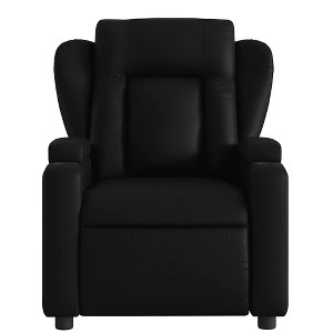 vidaXL Massage Recliner Chair Reclining Armchair Home Theater Faux Leather - 1 of 4