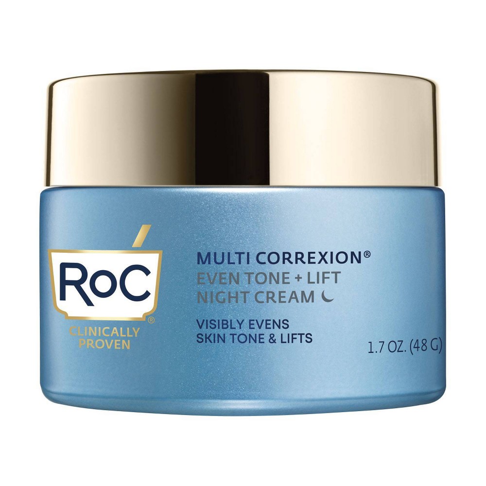 Photos - Cream / Lotion RoC Multi Correxion Even Tone & Lift Night Cream - 1.7oz 