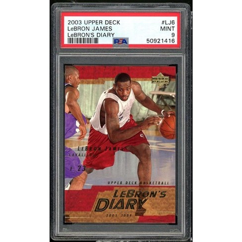 Upper deck lebron james hotsell