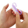 Unique Bargains Durable Translucent Horn Nail Brush 2.44"x1.38" 1 Pc - 2 of 4