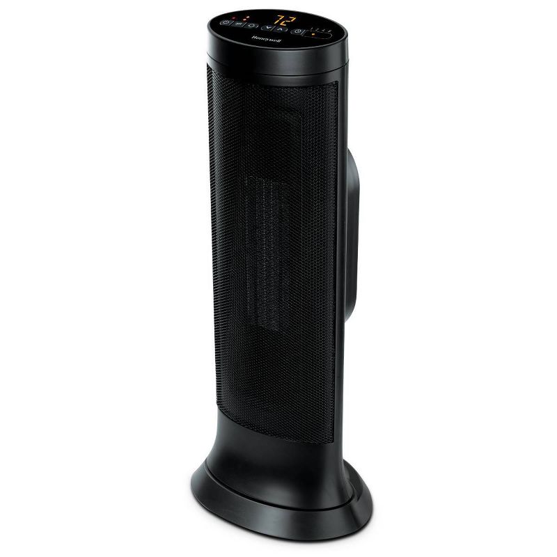 Honeywell Slim Ceramic Tower Heater Black, 1 of 12