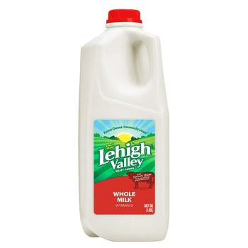 Lehigh Valley Whole Milk - 0.5gal