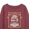 Women's - Star Wars - The Mandalorian Mando Celestial Lightweight French Terry Wide Neck Long Sleeve Graphic Shirt - 2 of 4